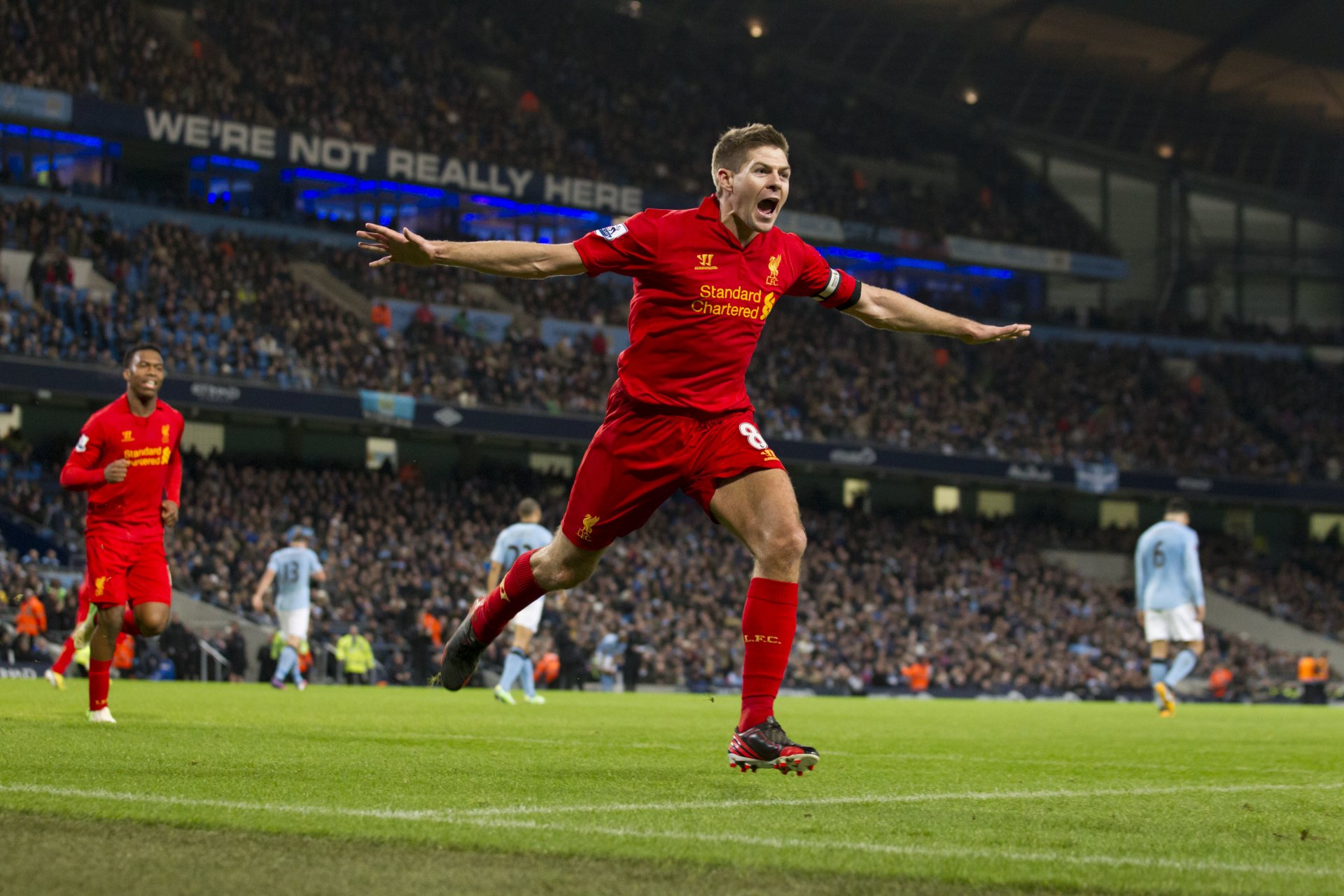 teven gerrard liverpool football england premier league barclays premier league