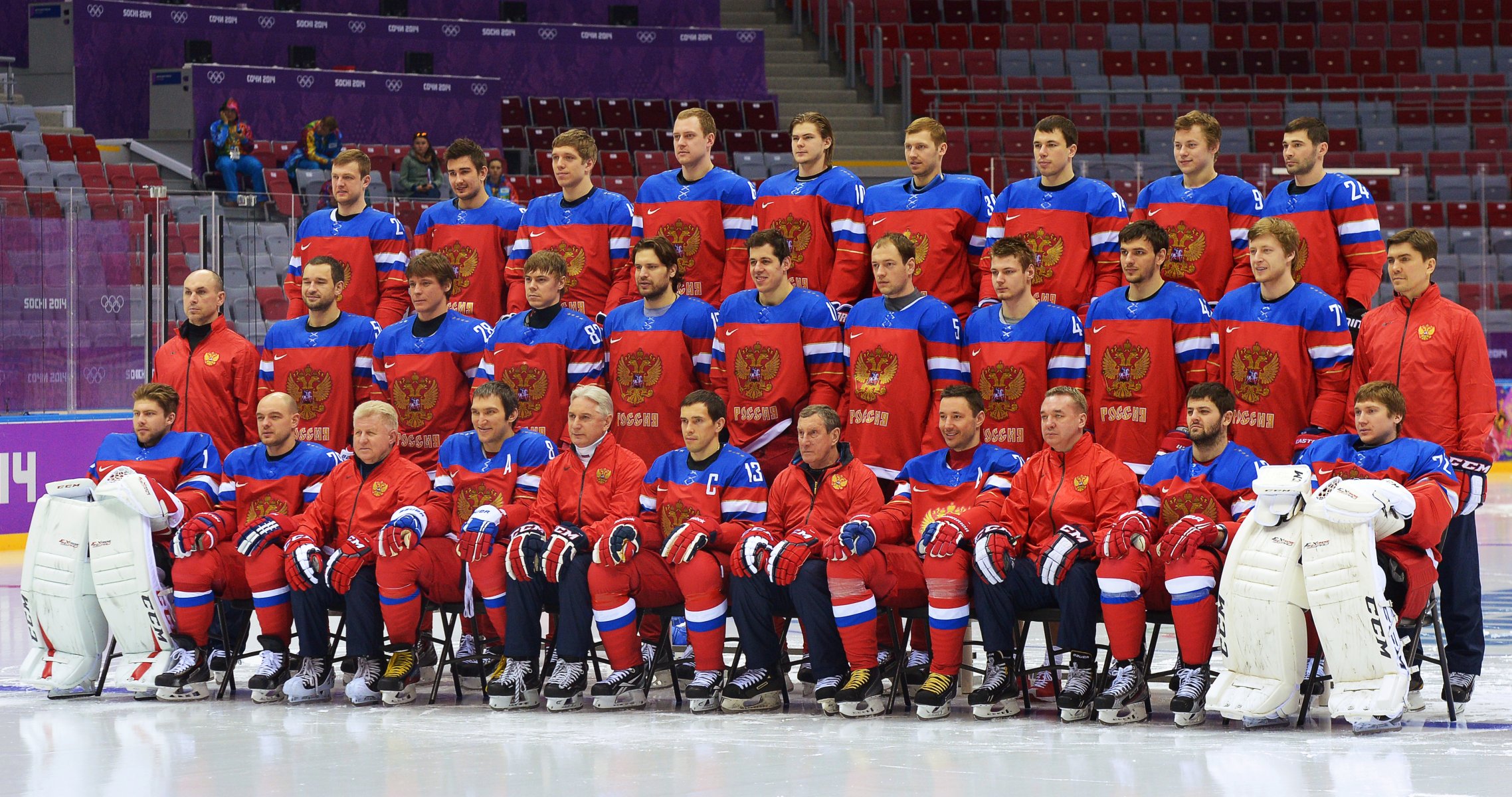 hockey sur glace russie sotchi 2014 équipe nationale