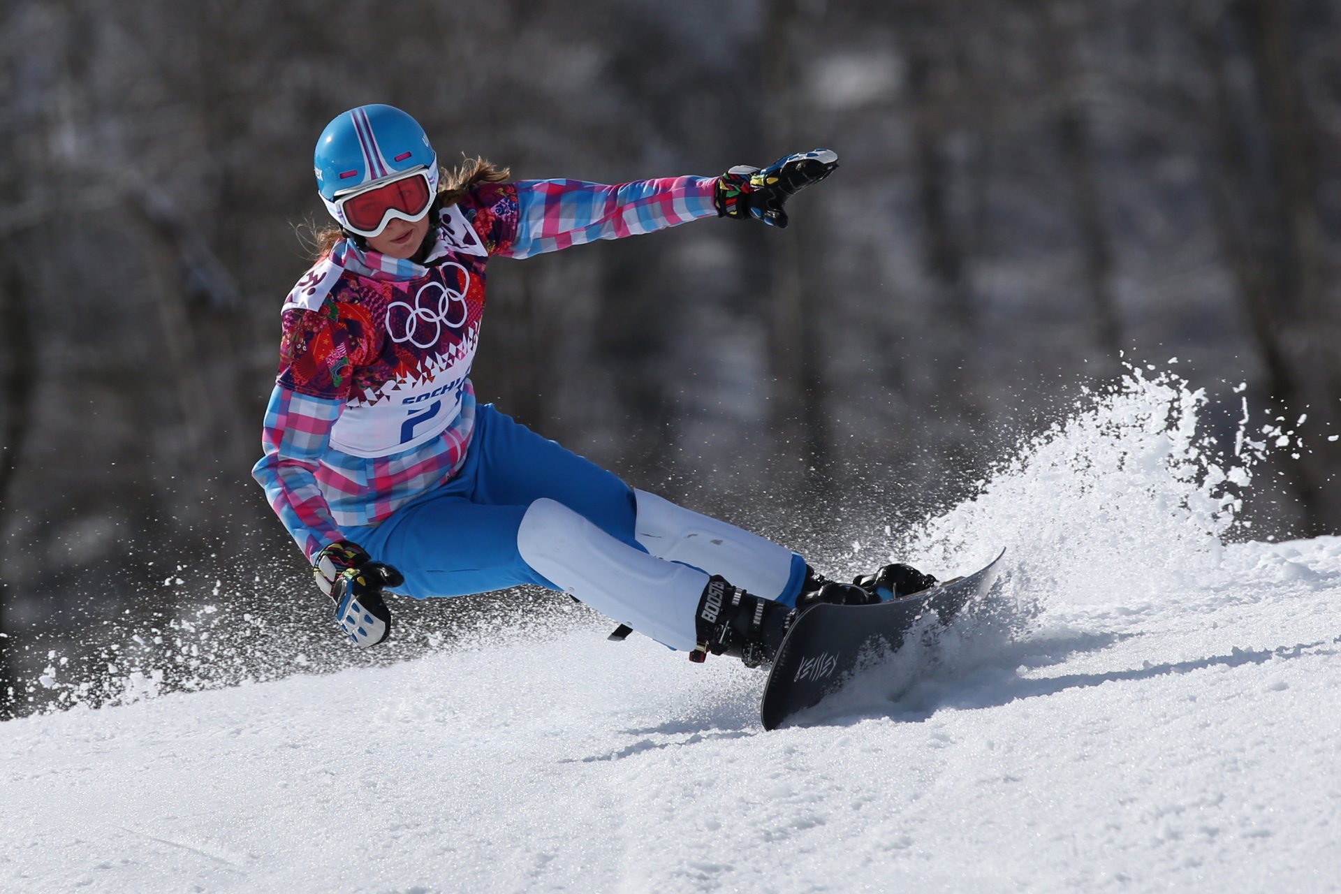 alena zavarzina snowboard: równoległy slalom gigant soczi 2014 xxii zimowe igrzyska olimpijskie rosja