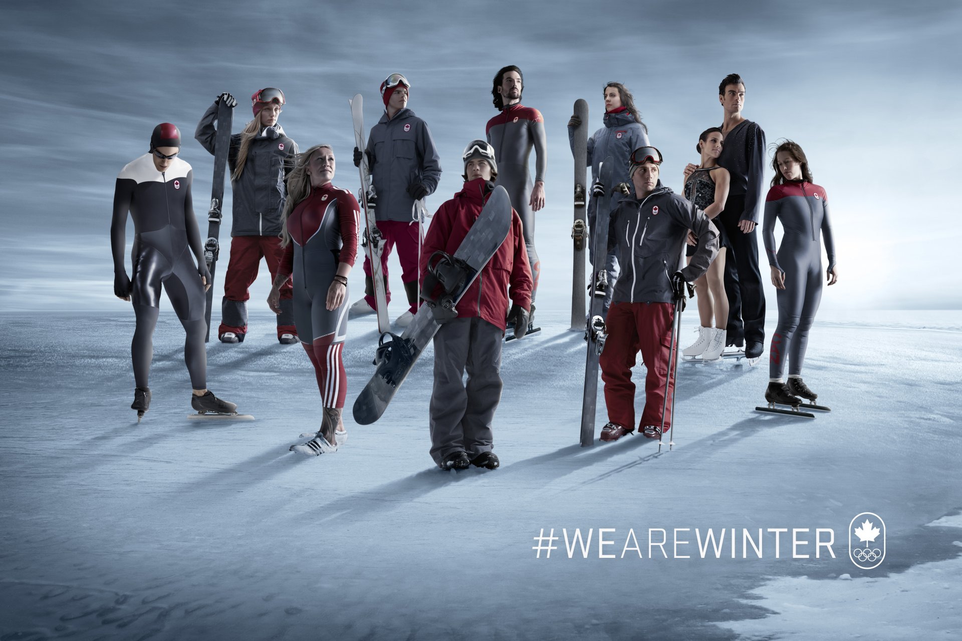 wearewinter nous sommes en hiver canada équipe olympique canadienne sotchi olympique canadien 2014