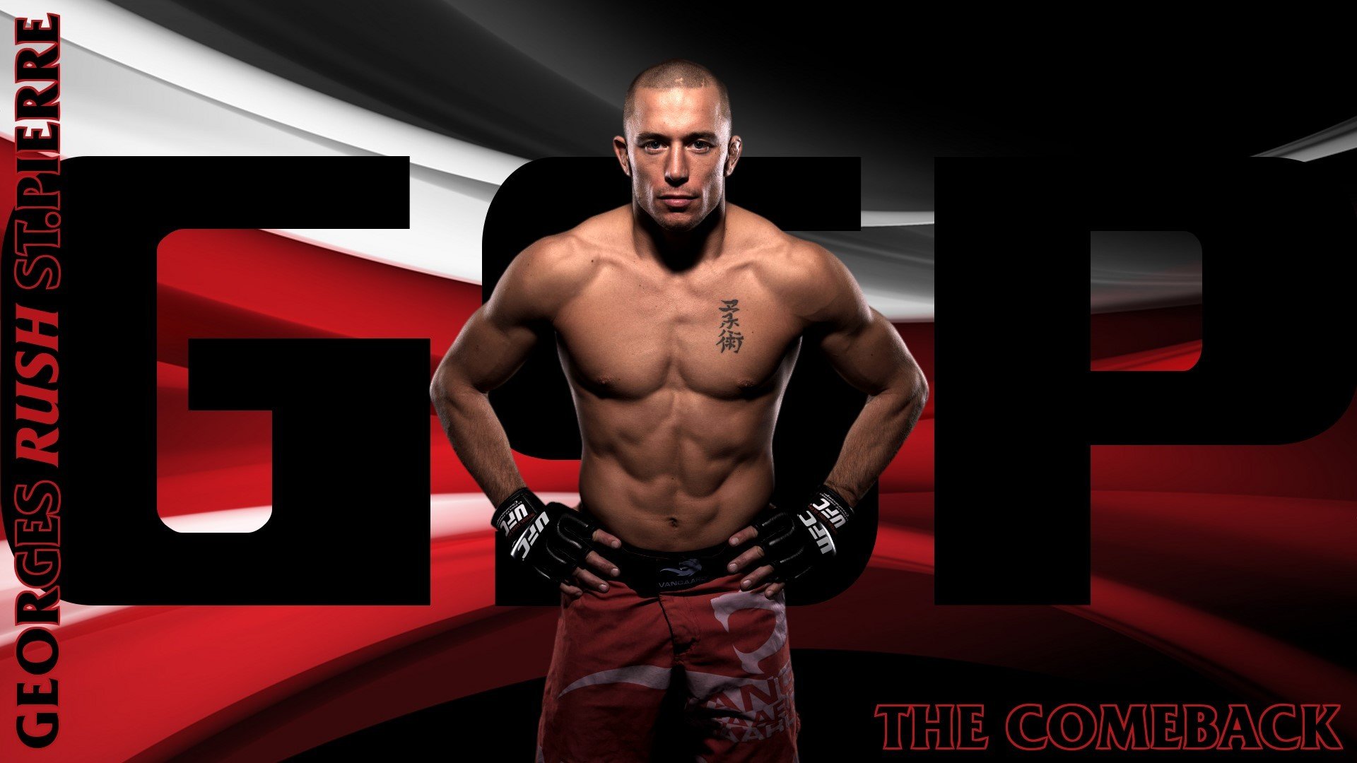 ufc georges st-pierre combattente arti marziali miste campione