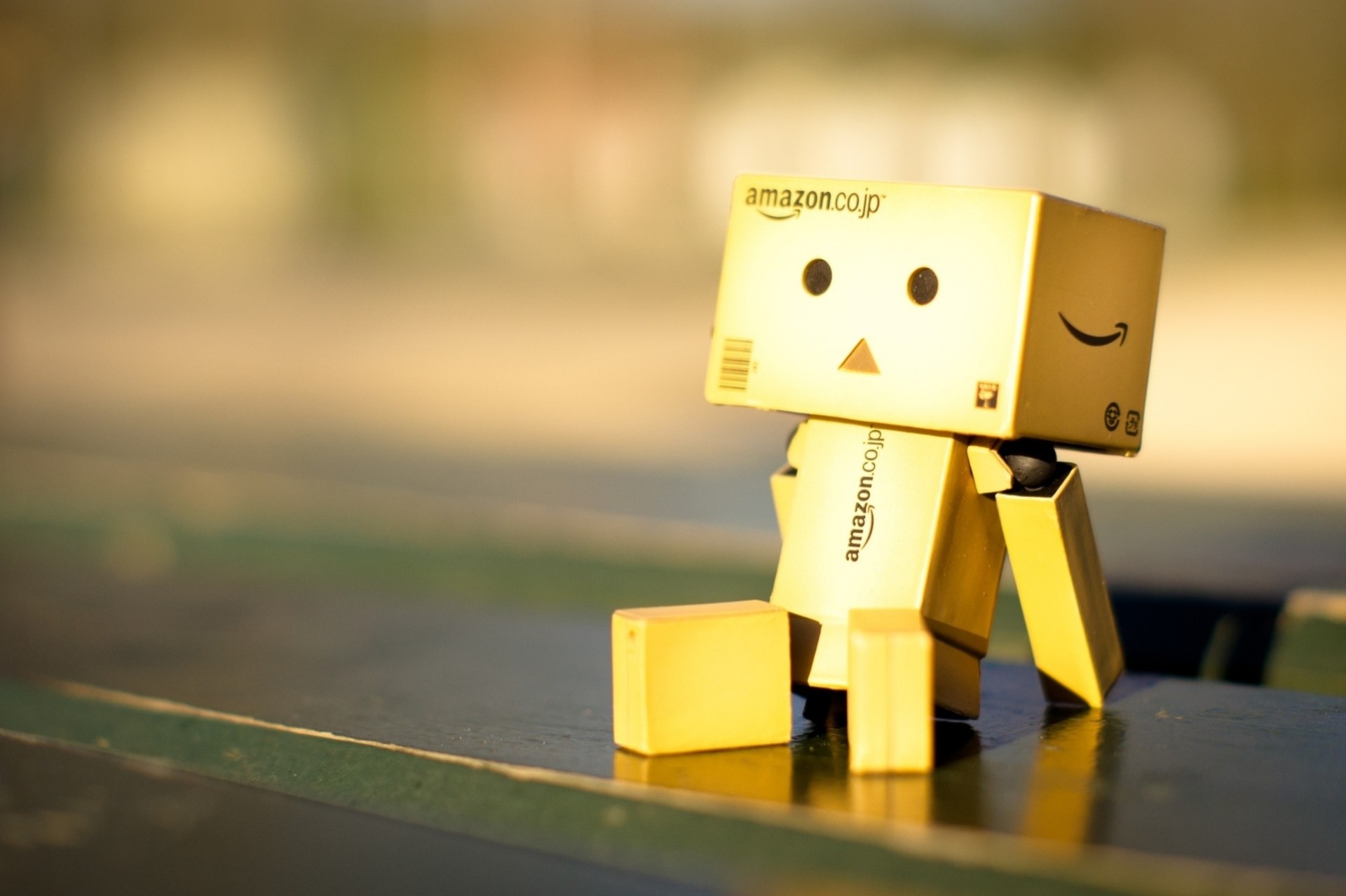 unbathing cardboard man danbo toy