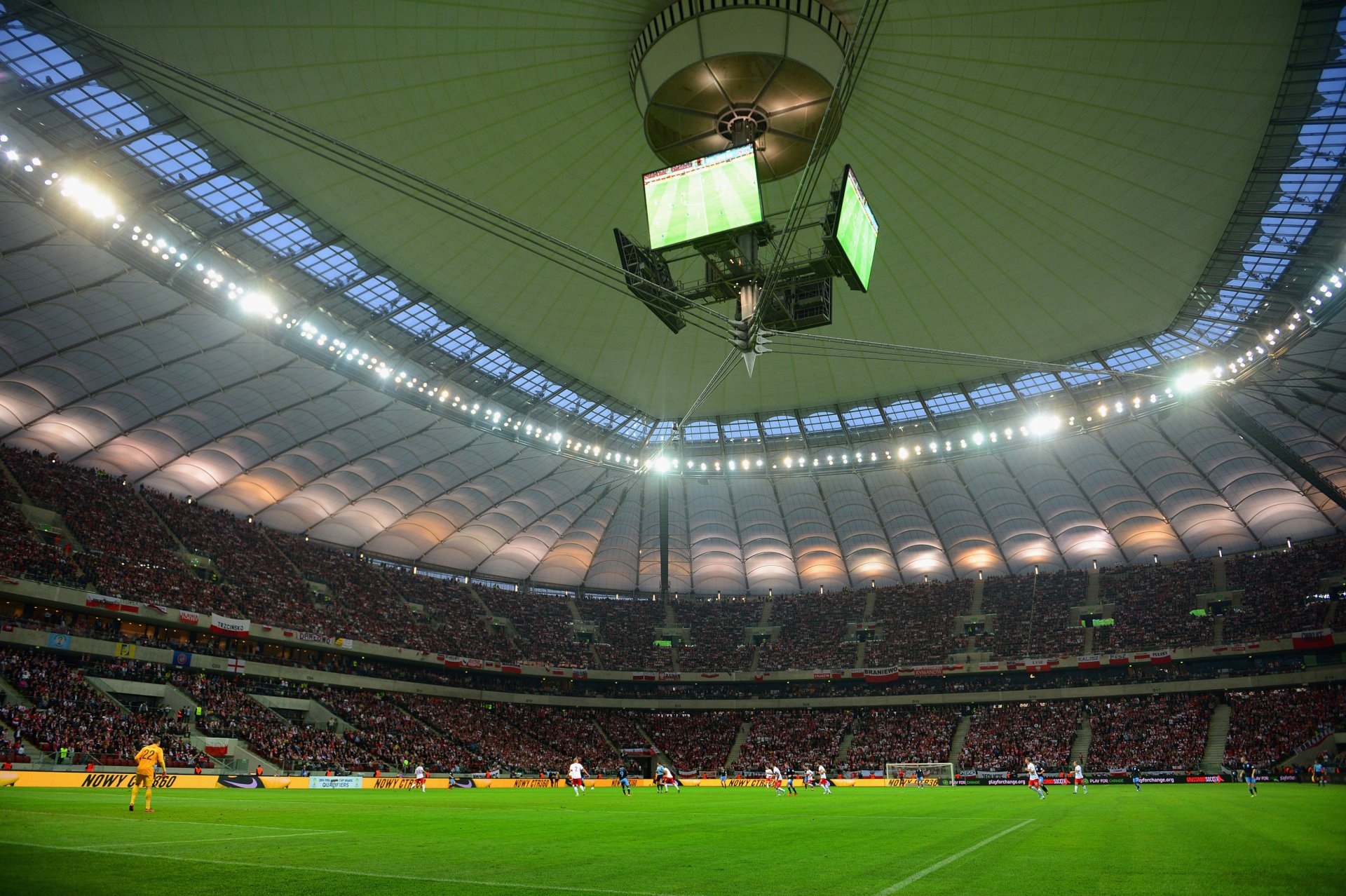 national stadium stadion narodowy warsaw poland sports football