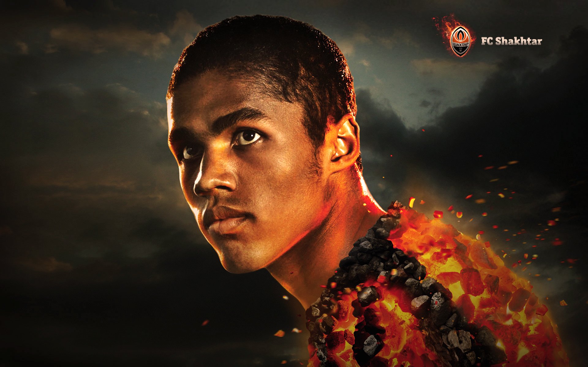 douglas costa football player sports face coal fire