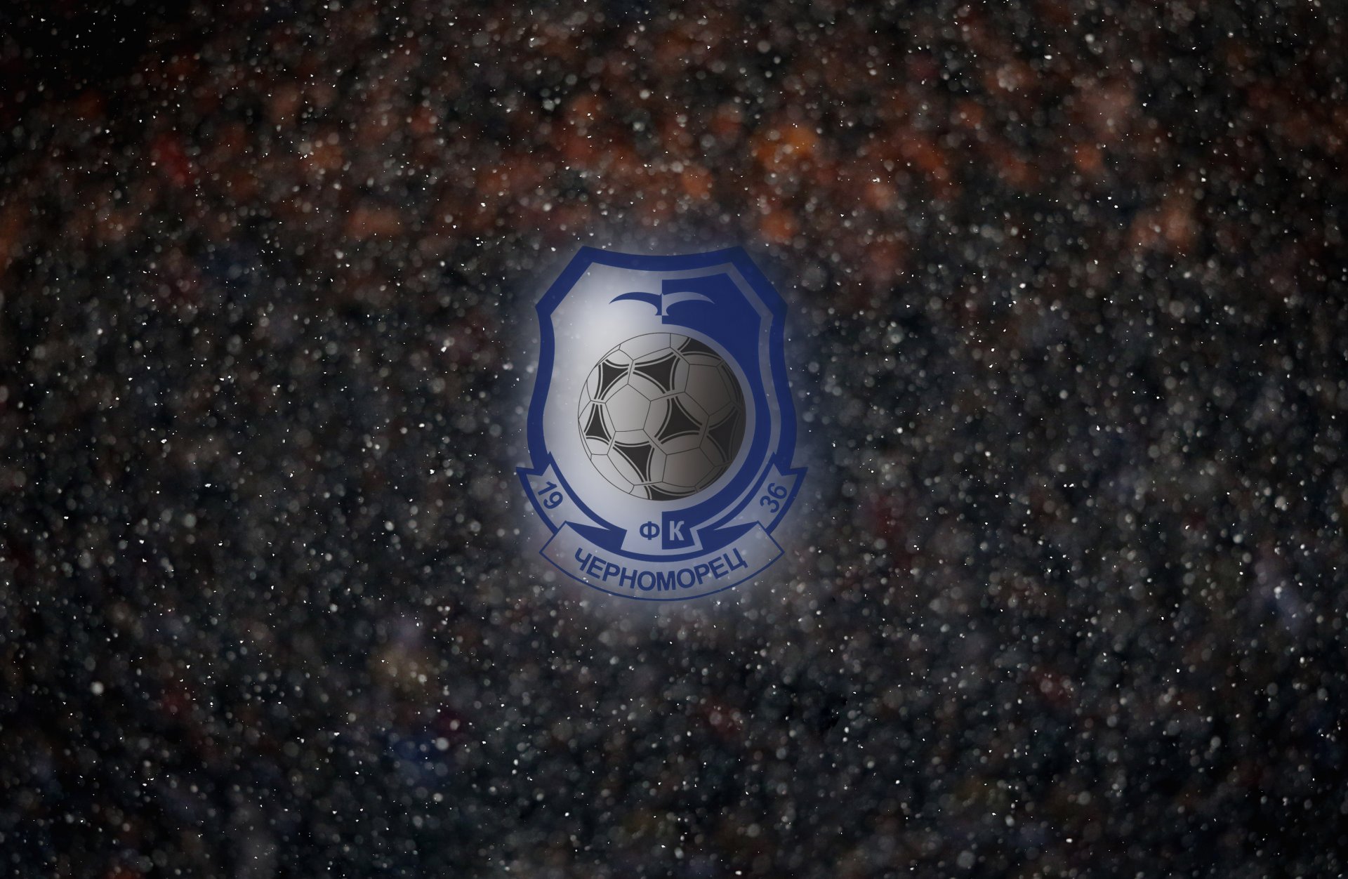 chernomorets fc fútbol logotipo odessa fondo