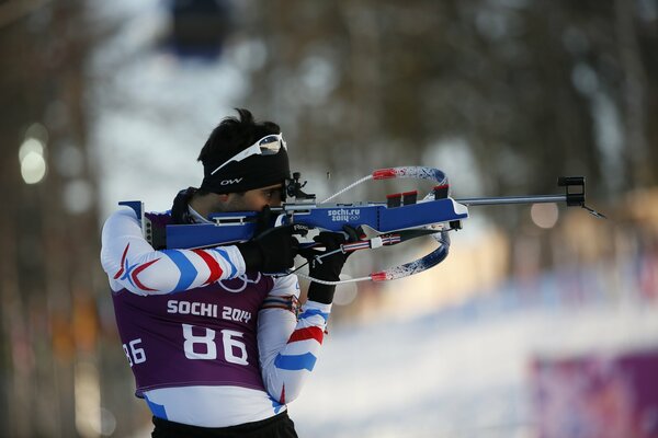 Martin Fourcade at the Olympic Games
