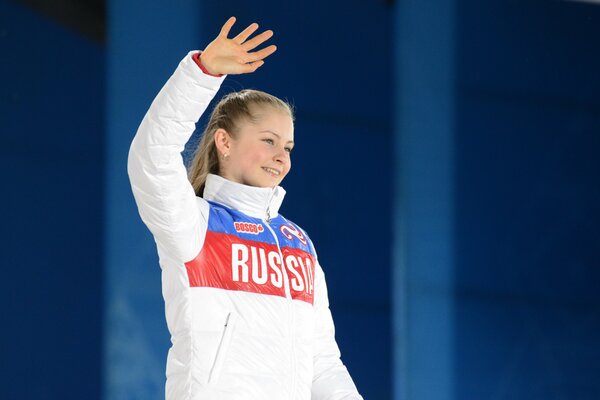 Юлия липницкая на зимних Олимпийских играх Сочи 2014