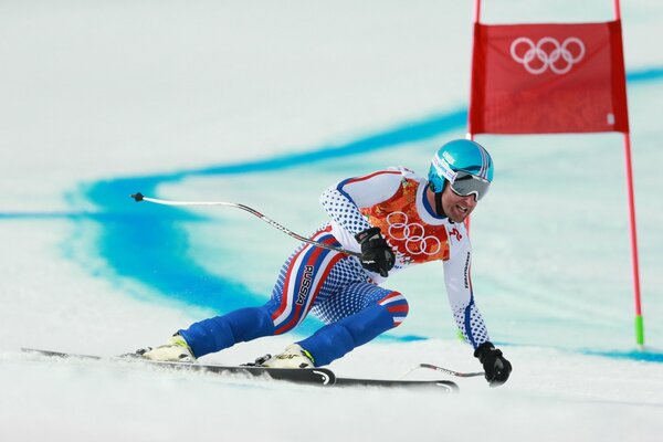 Olympic Games alpine skiing and downhill