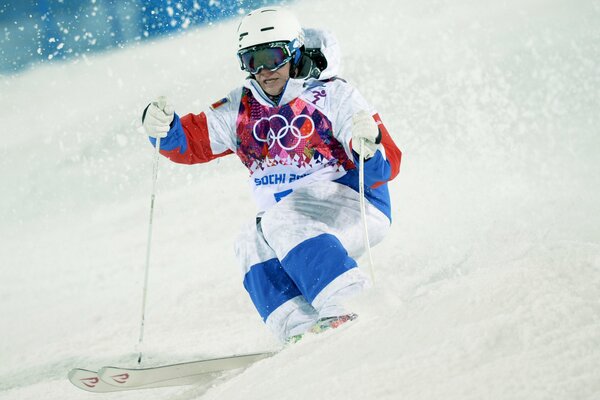 Schneeolympiade in Sotschi - Alexander smyshlyaev