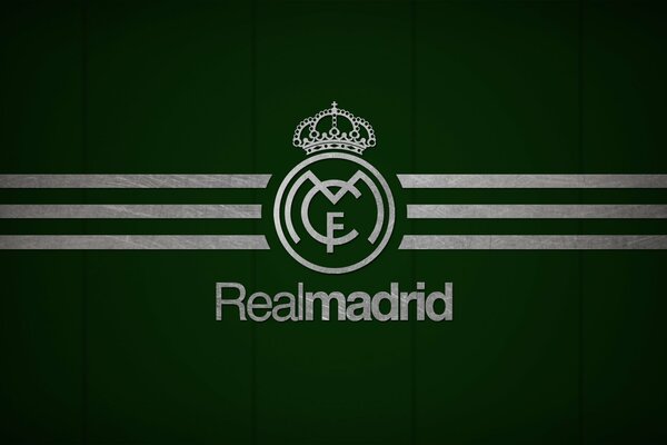 Grünes Logo von Real Madrid