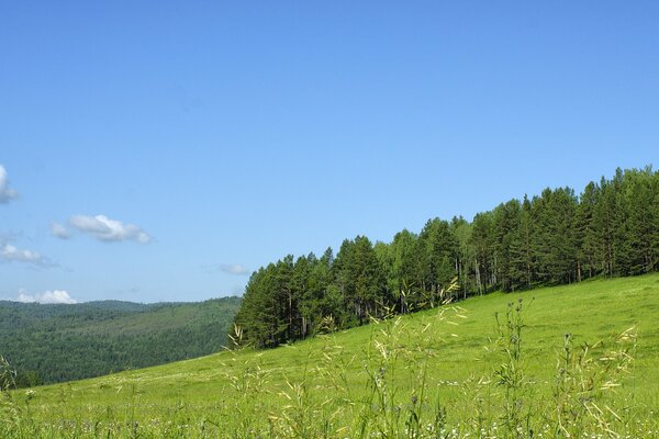 Harmonie der Natur -Flüsse, Berge