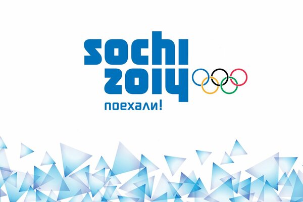 Logo des jeux olympiques de Sotchi en 2014