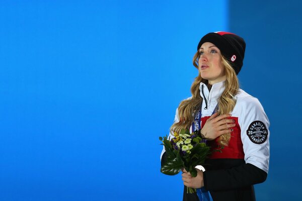 La campeona olímpica expresó su alegría y orgullo