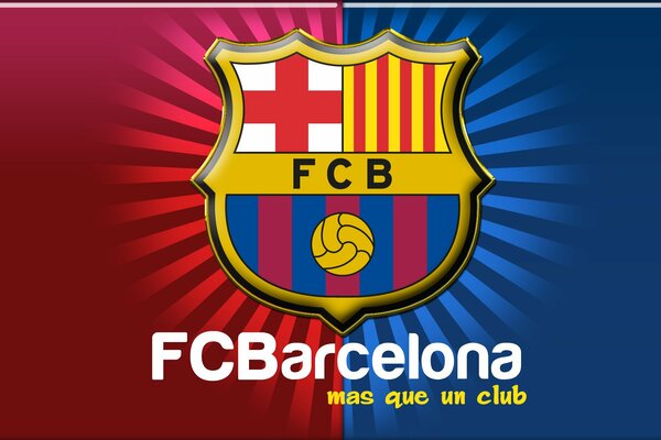 Emblema della squadra di calcio di Barcellona