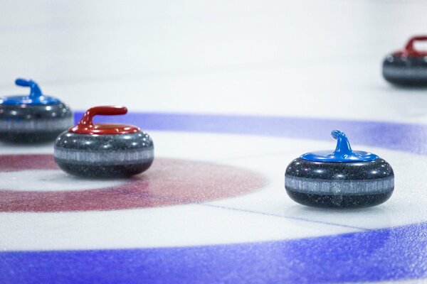 The game of curling at the Winter Olympics