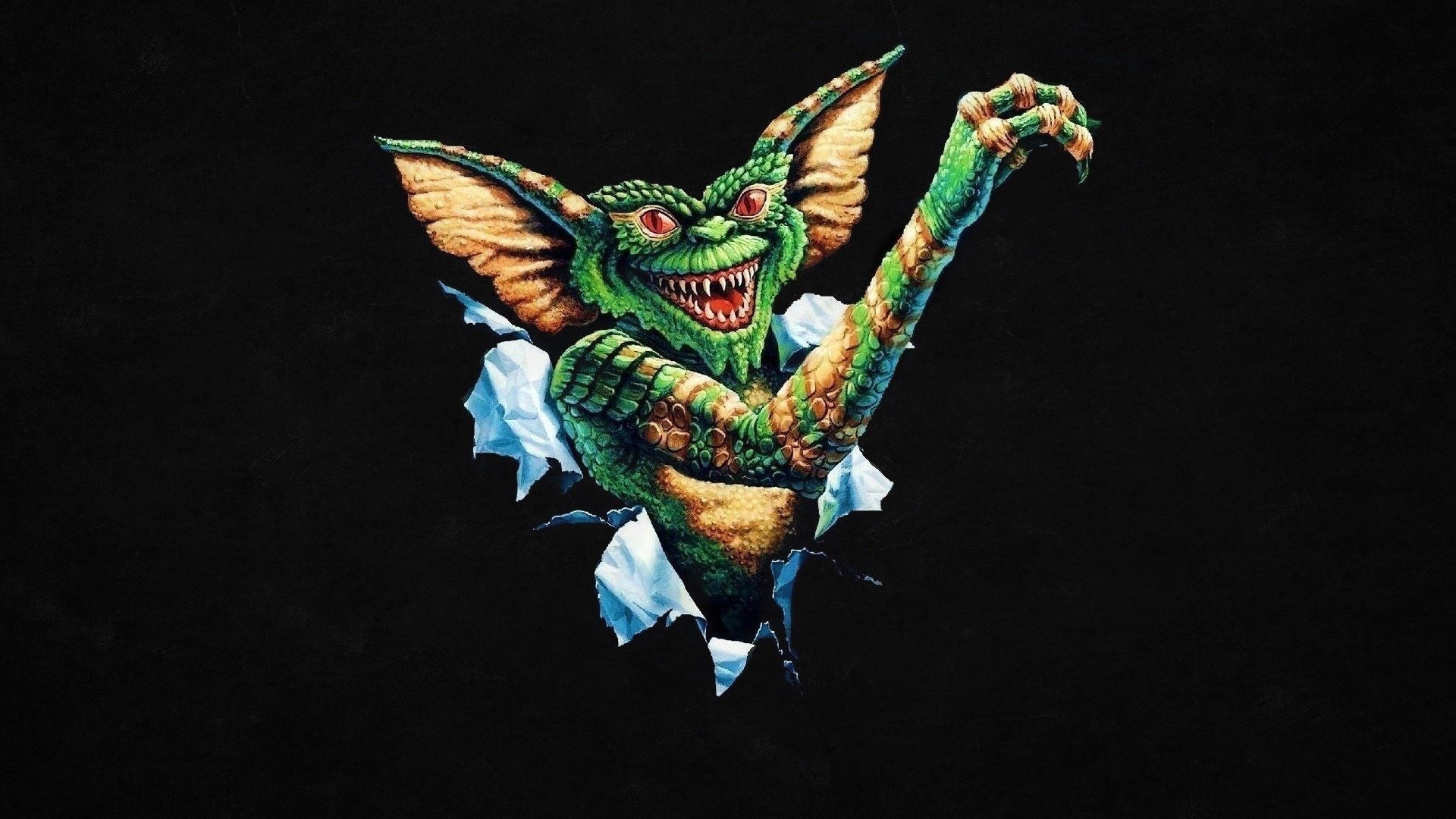 gremlins nero mostro gremlins sfondo