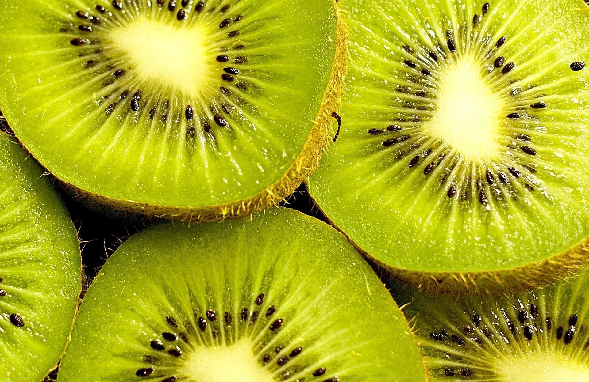 food background slices wallpaper seeds kiwi green berry