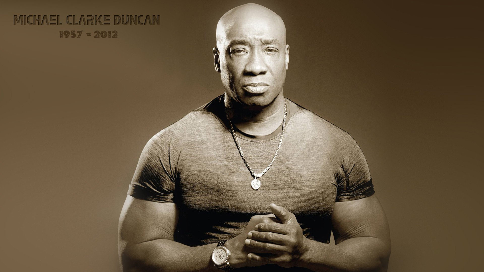 майкл кларк дункан michael clarke duncan актер часы футболка