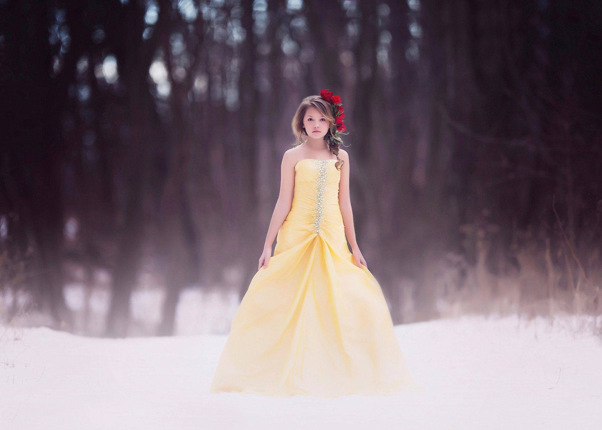 children photography girl dress bokeh