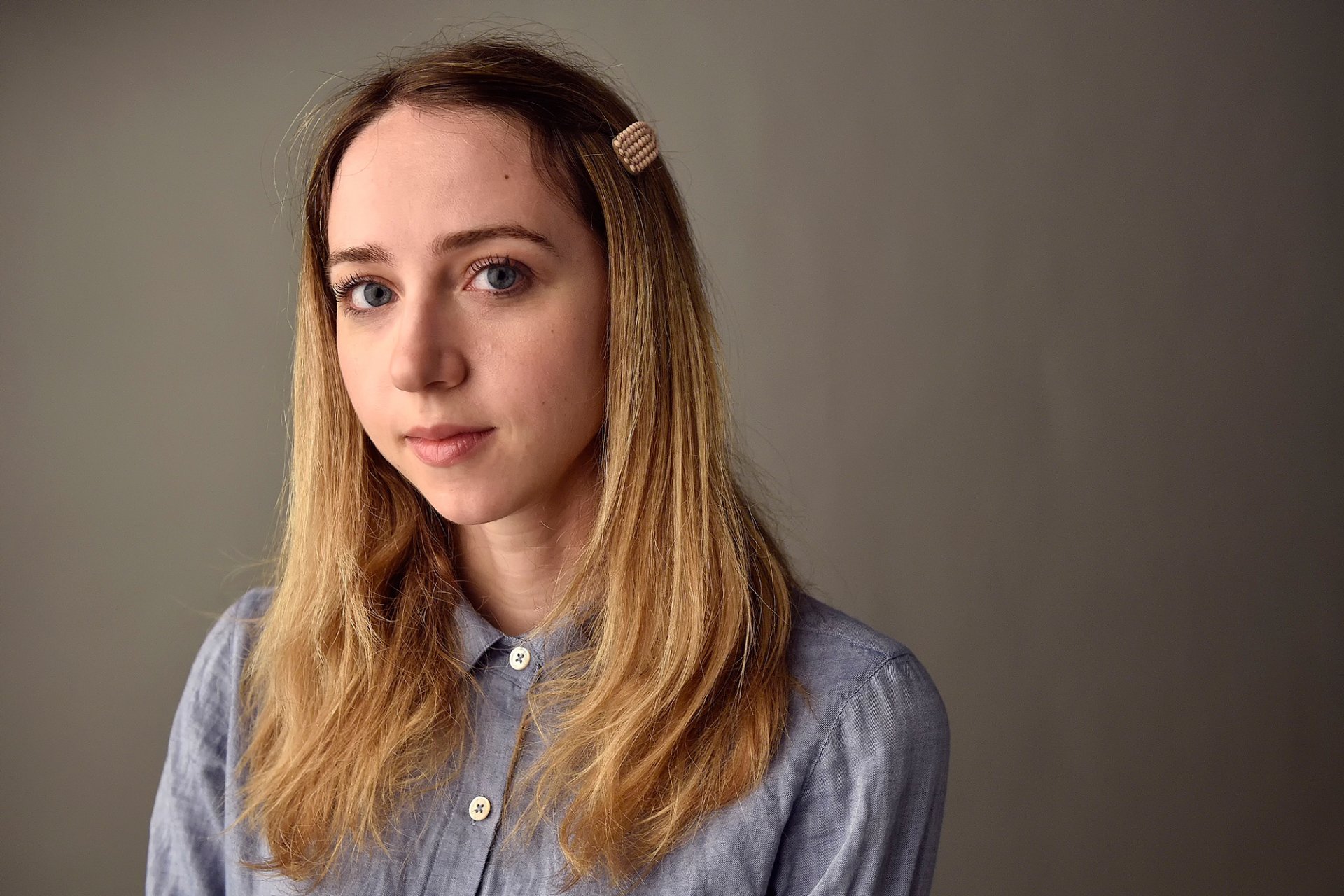 zoe kazan séance photo pour le film dans vos yeux dans vos yeux