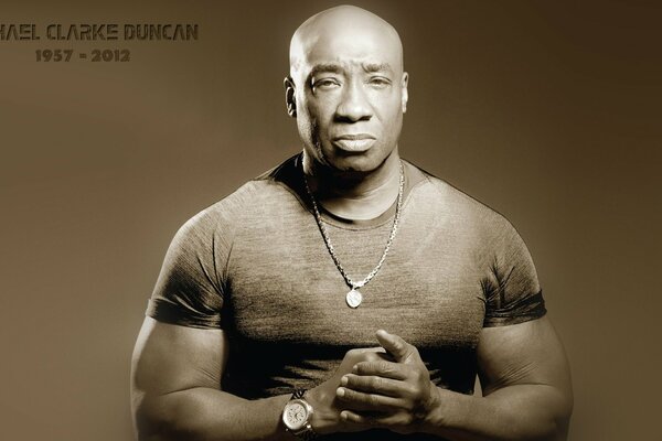 Attore Michael Clark Duncan