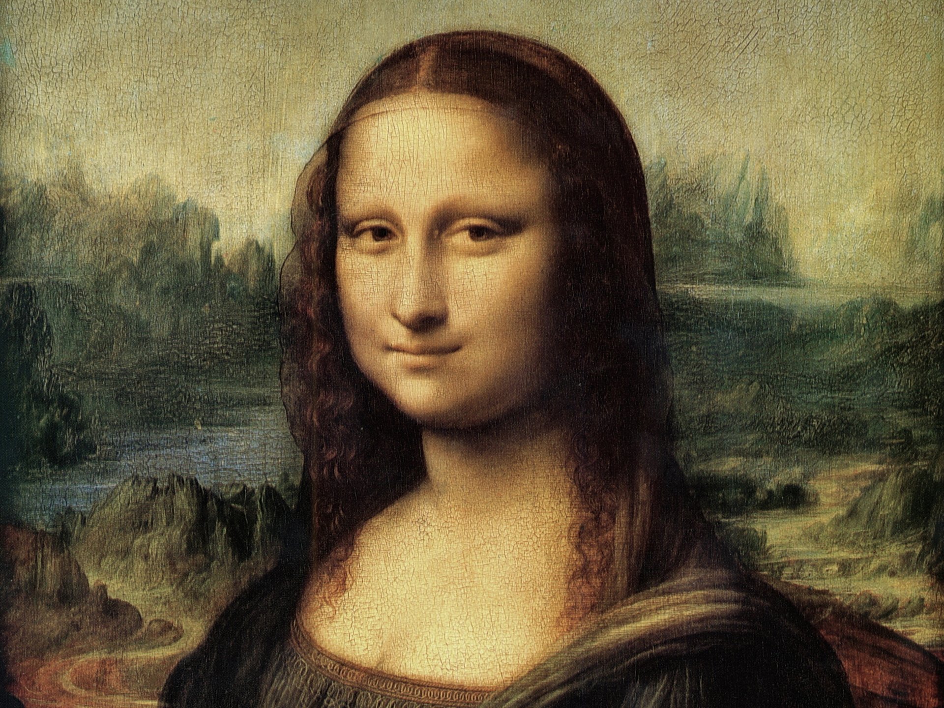 mona lisa l. de vinci