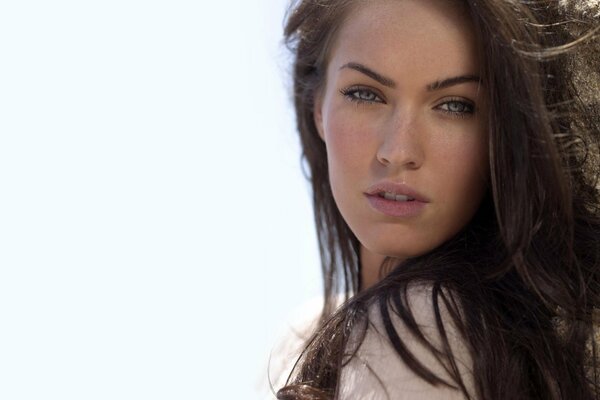 Megan Fox in gioventù con le lentiggini