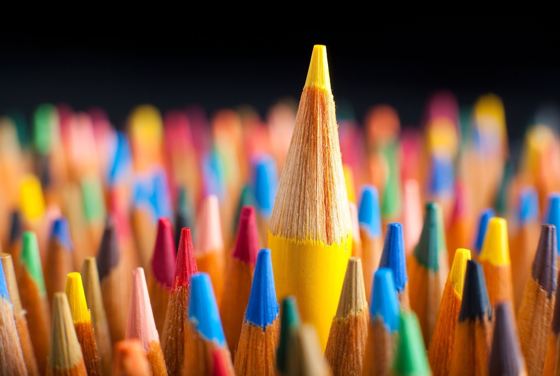 mood colored pencil macro pencils background