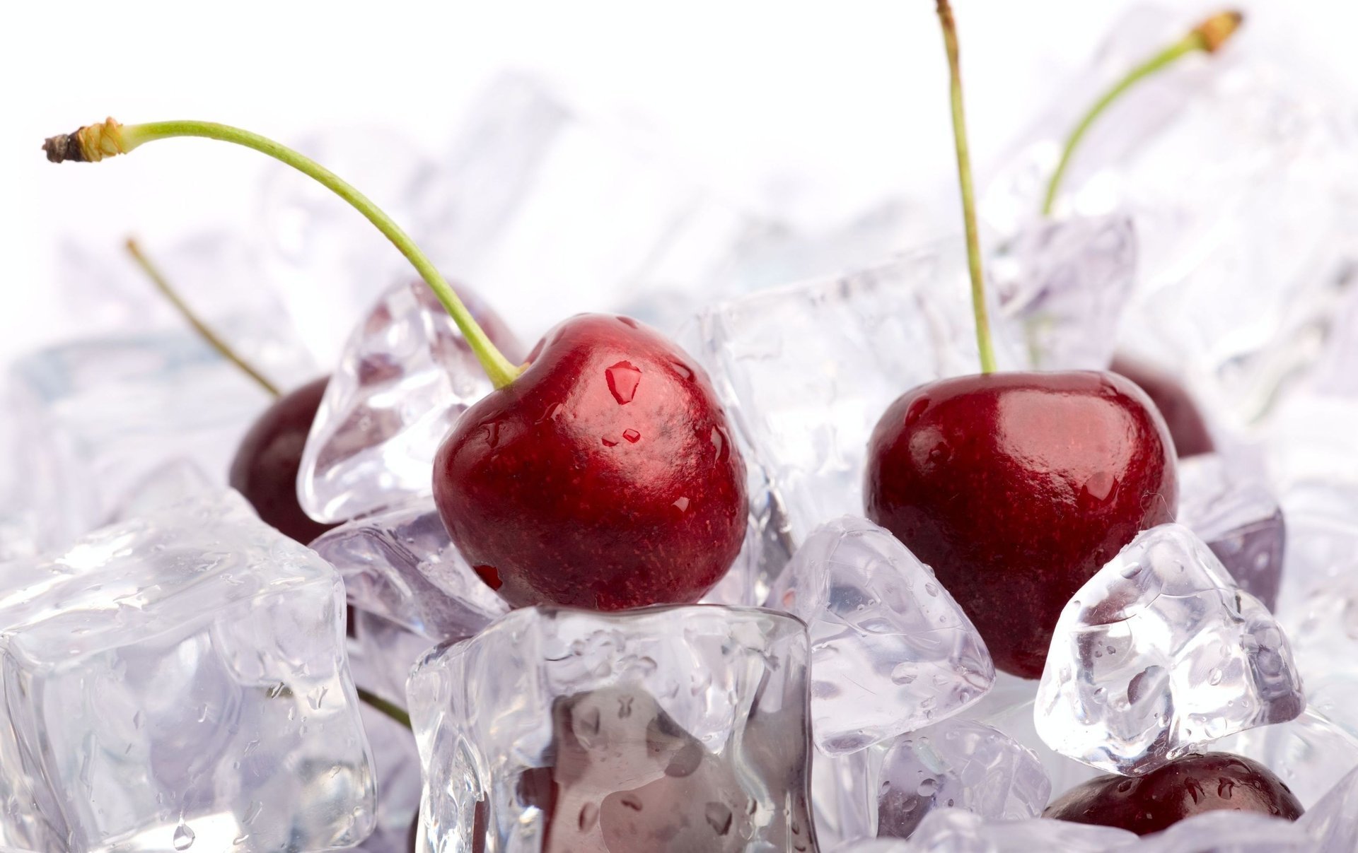 ice berries food wallpaper background cherry ice berry