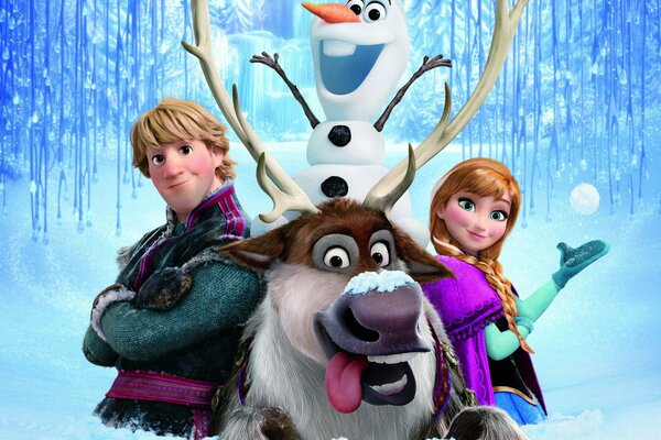 Sven Olaf kristoff arendelle 2013 walt disney anna frozen