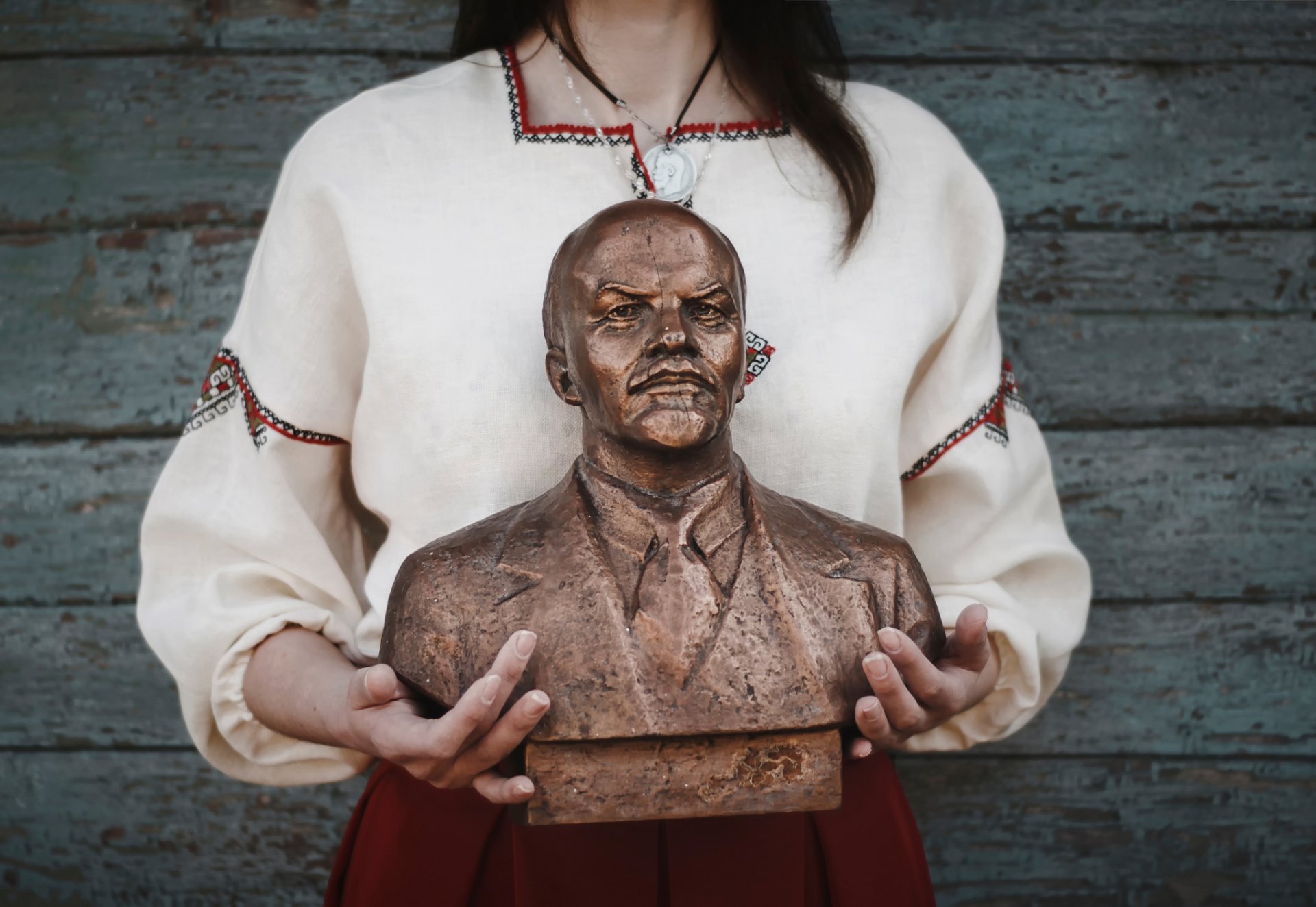 lenin jefe busto