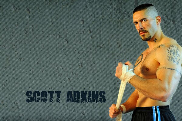 Scott Adkins en una foto de Yuri Boyko