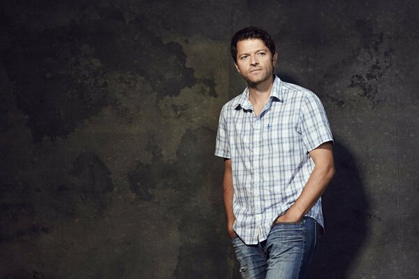 Misha Collins z filmu Supernatural 