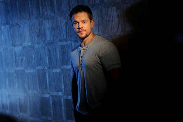 Matt Damon s photo session for the magazine