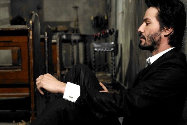 Famous actor Keanu Reeves