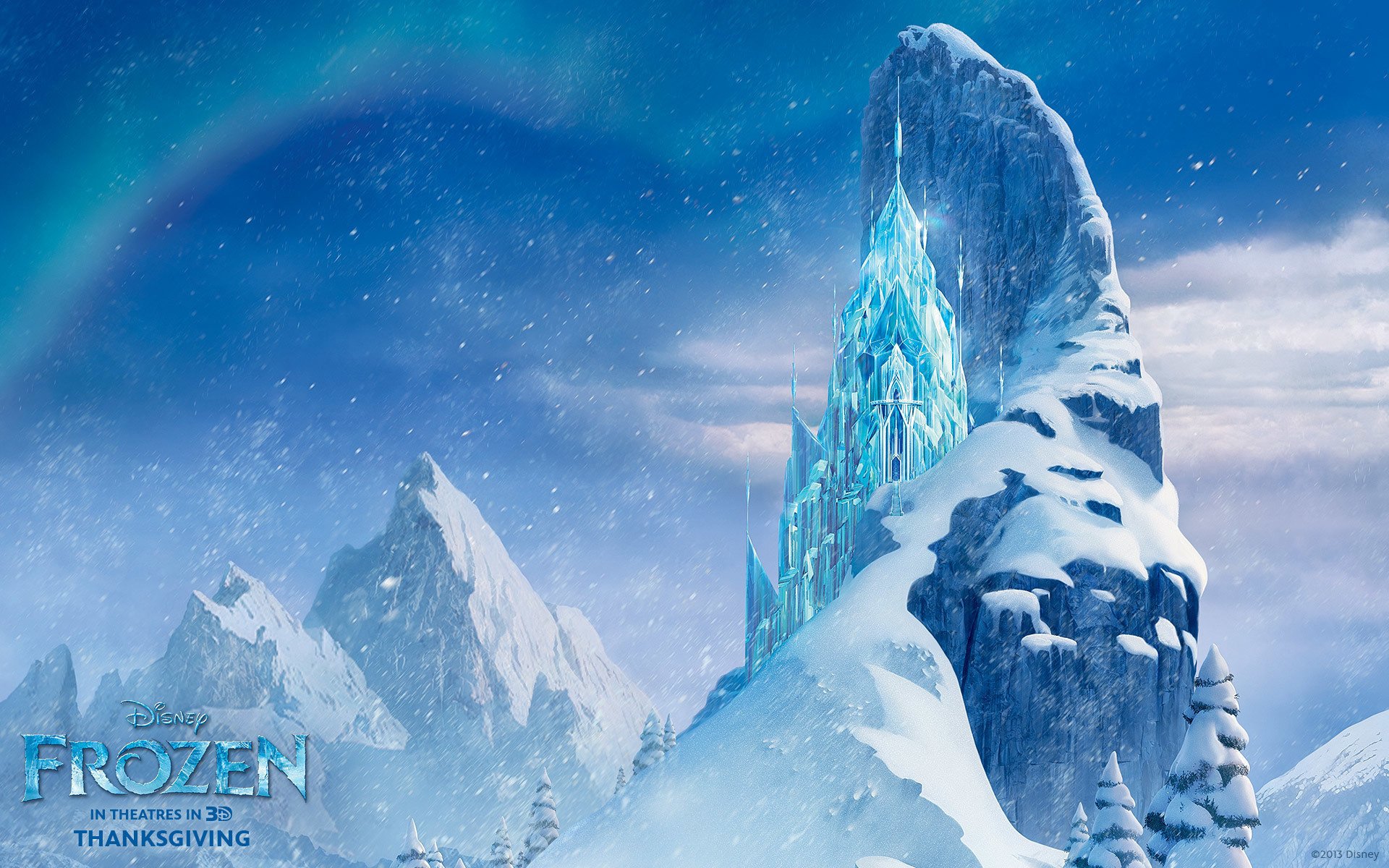 castillo de hielo walt disney 2013 frozen frozen