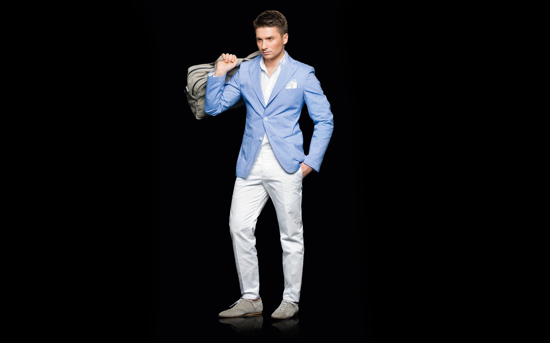 sergey lazarev homme chanteur costume brune