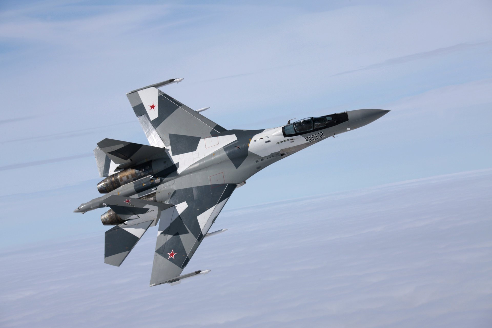 su-35 volo caccia