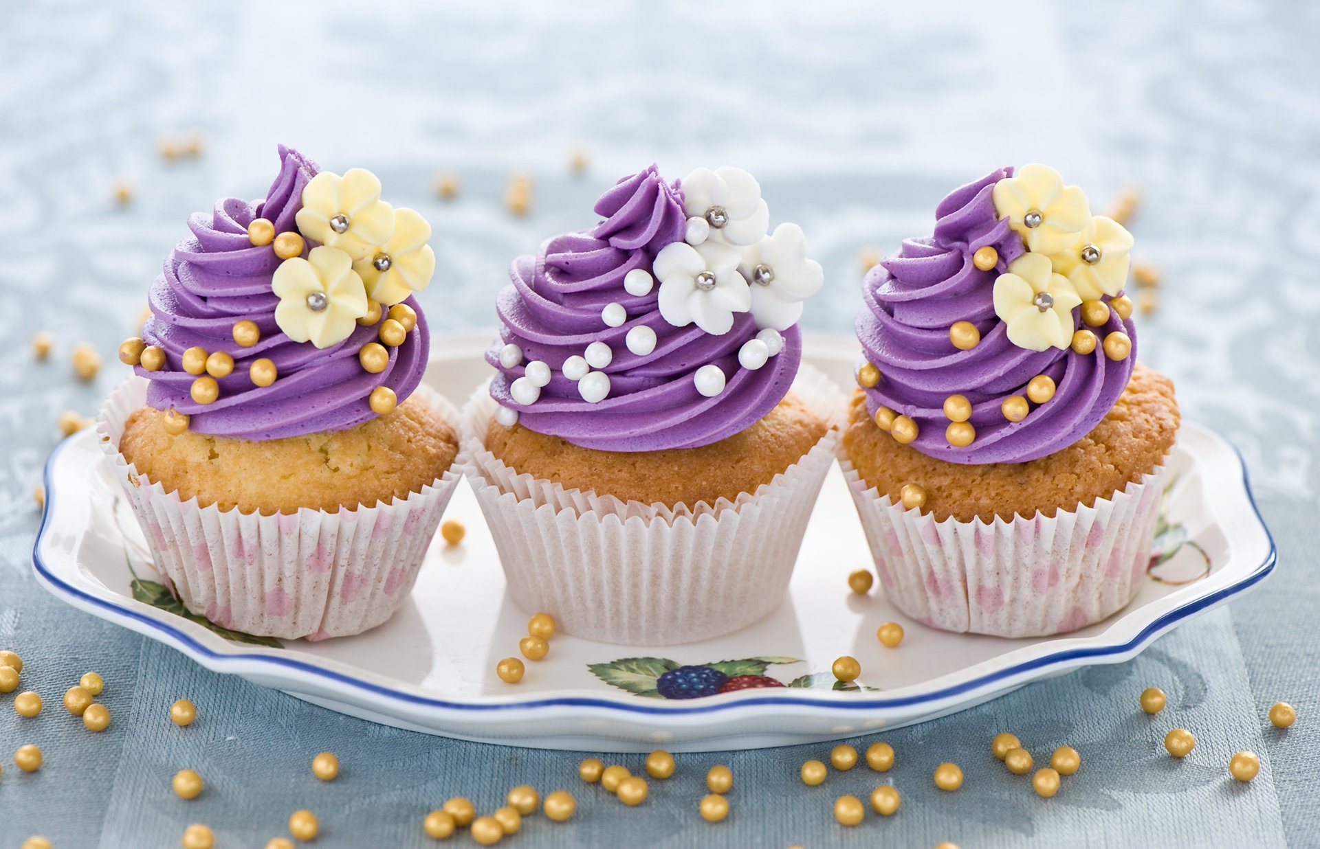 flowers cakes dessert cream food sweets cupcake