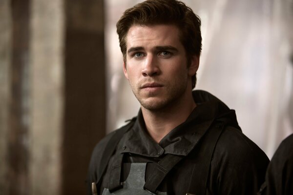 Portrait of Australian actor Liam Hemsworth