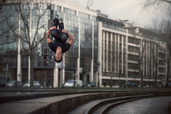 Flip Jump männlich, einfach