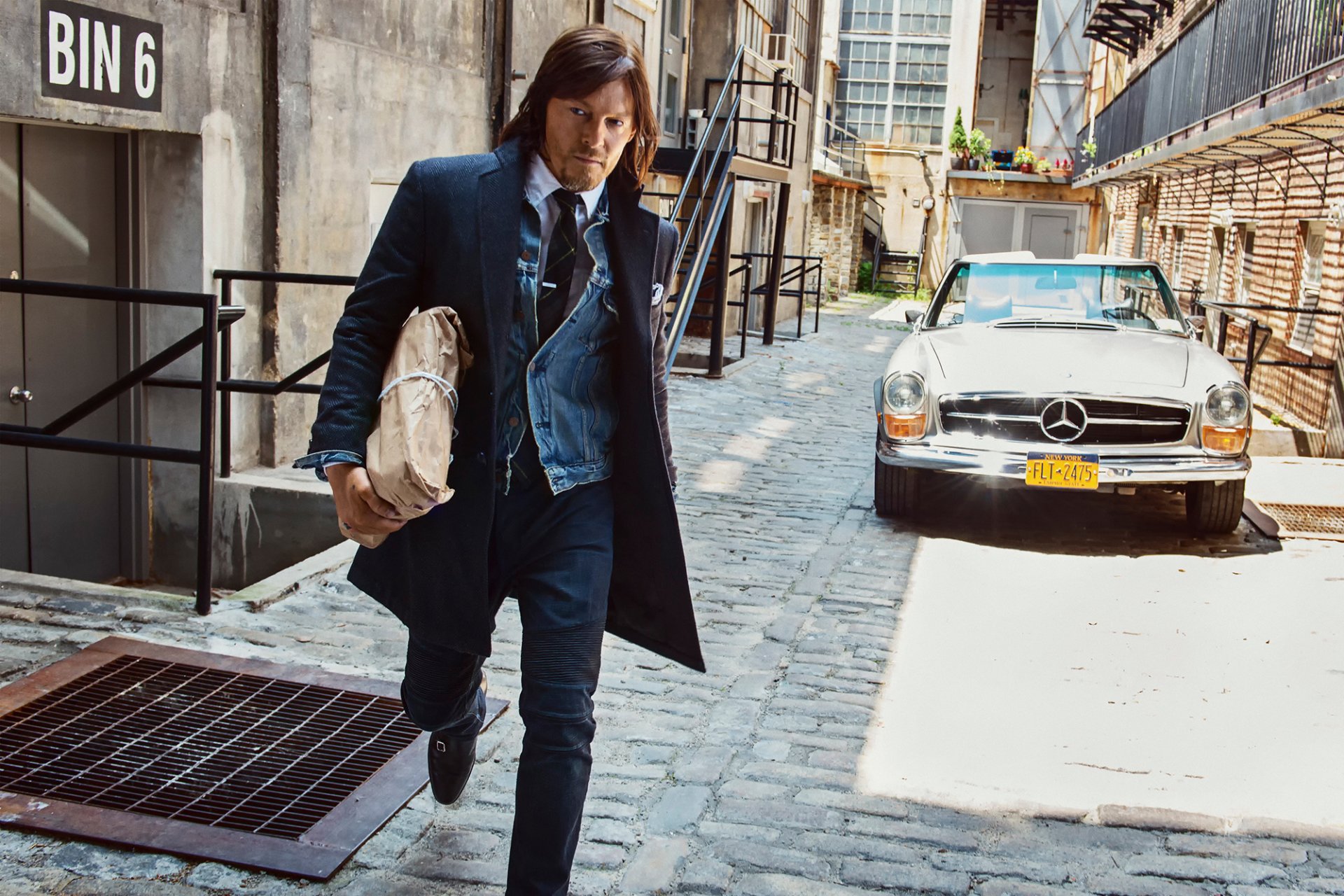 norman reedus sesión de fotos gq