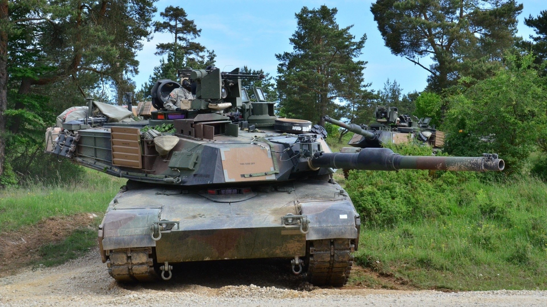 czołg bojowy m1a2 abram usa główny