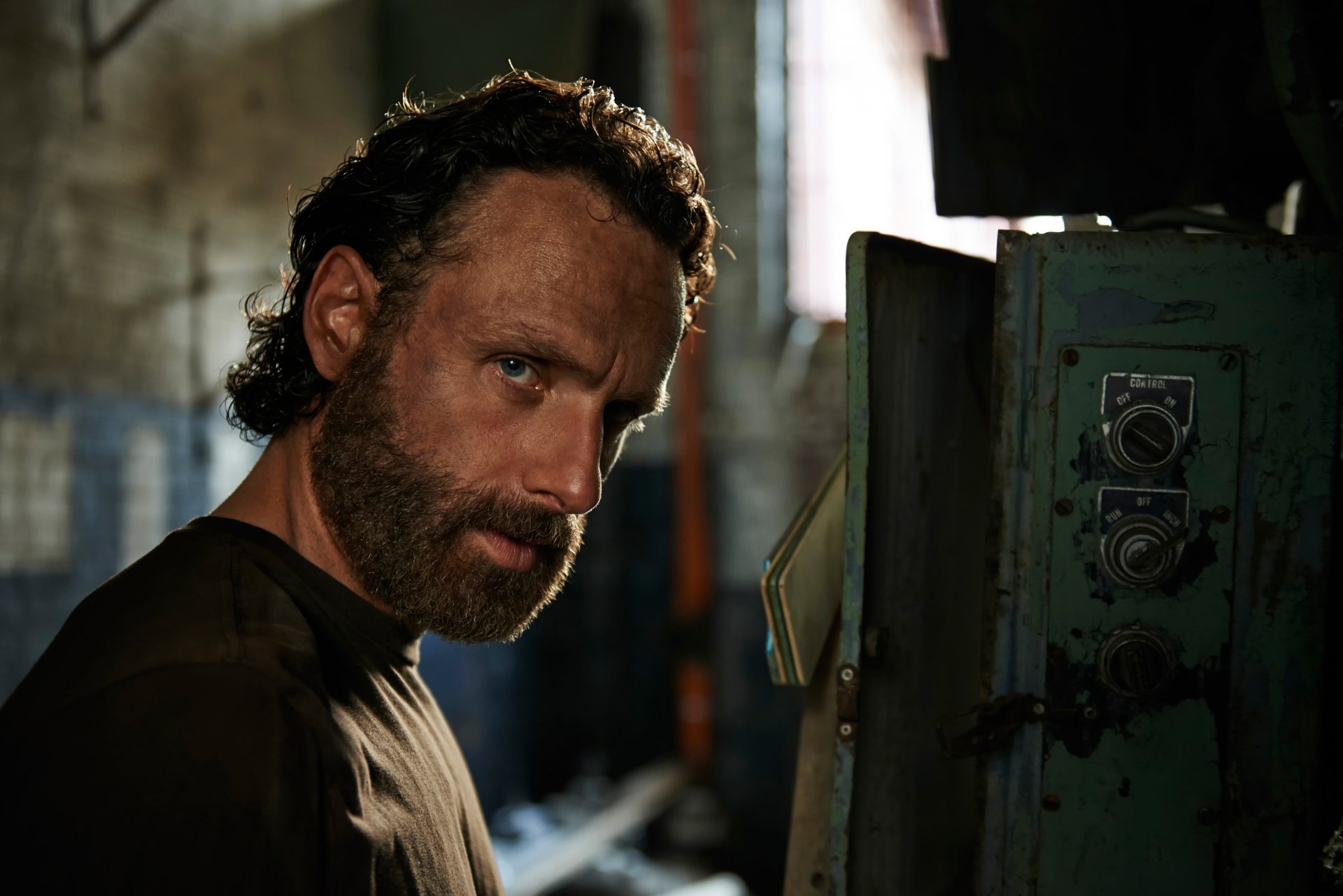 andrew lincoln the walking dead temporada 5 papel