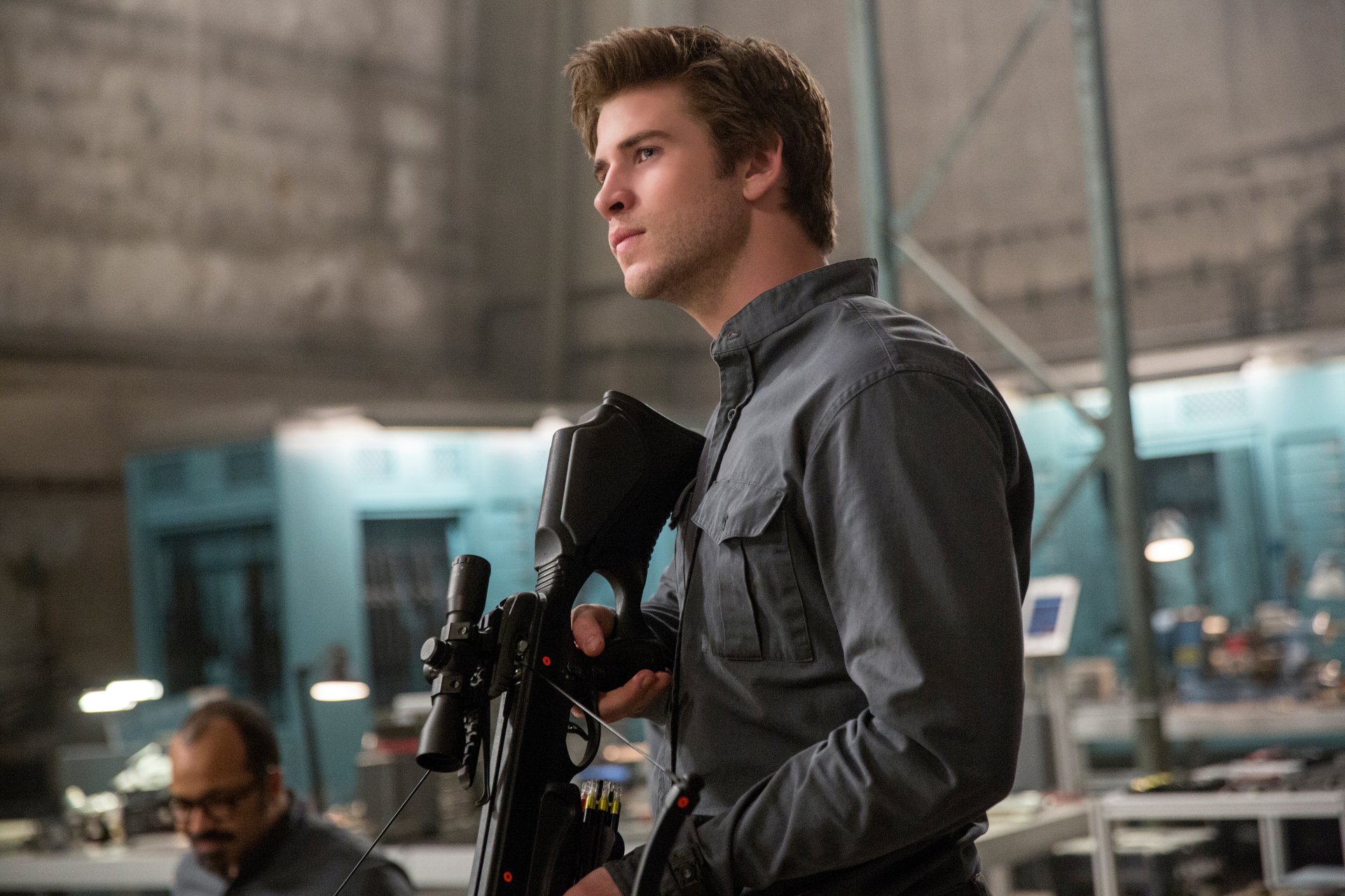 liam hemsworth hunger games:eichelhäher-spottdrossel hunger games : mockingjay