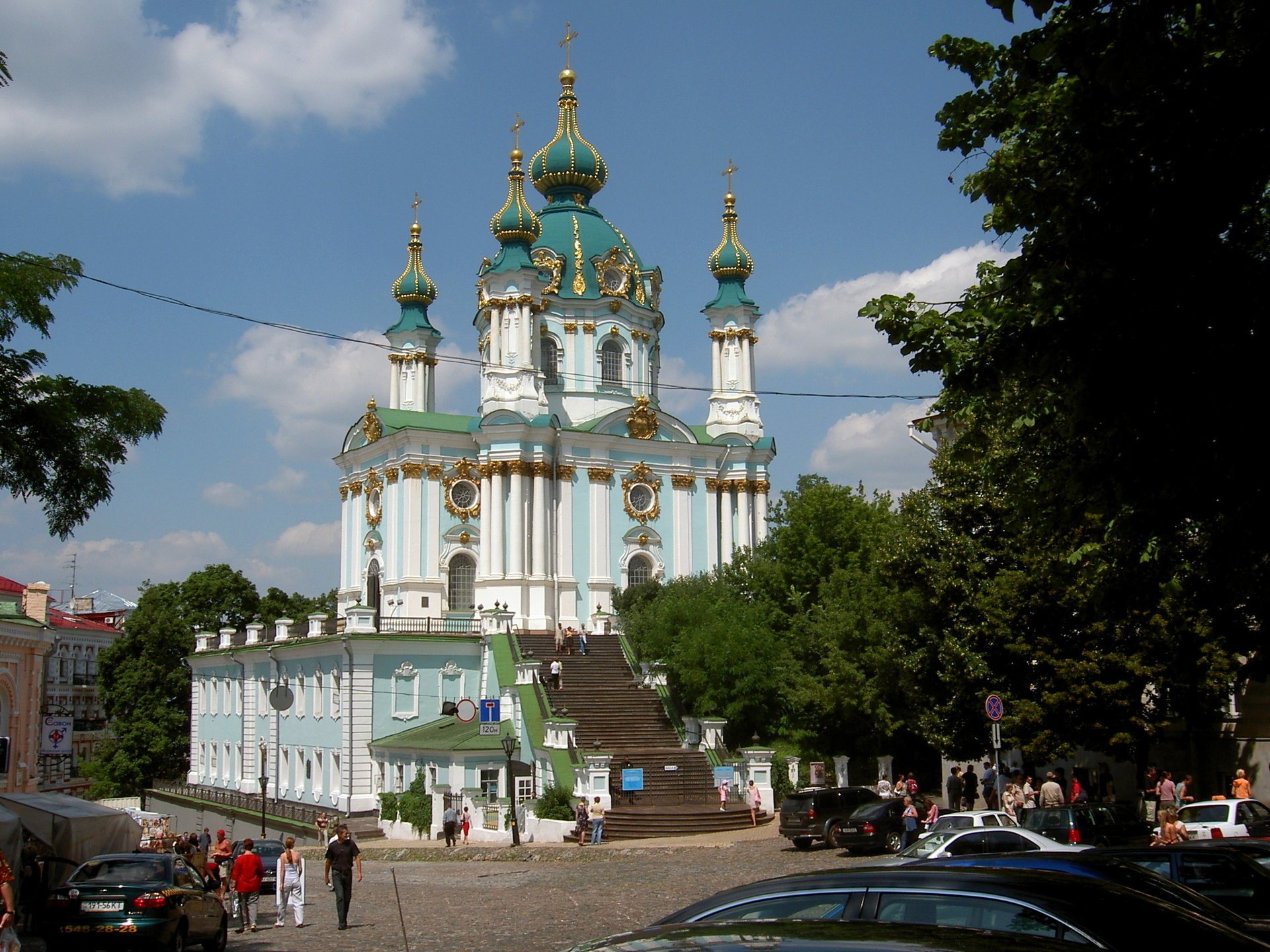 st.-andreas-kirche st.-andreas-abstieg kiew