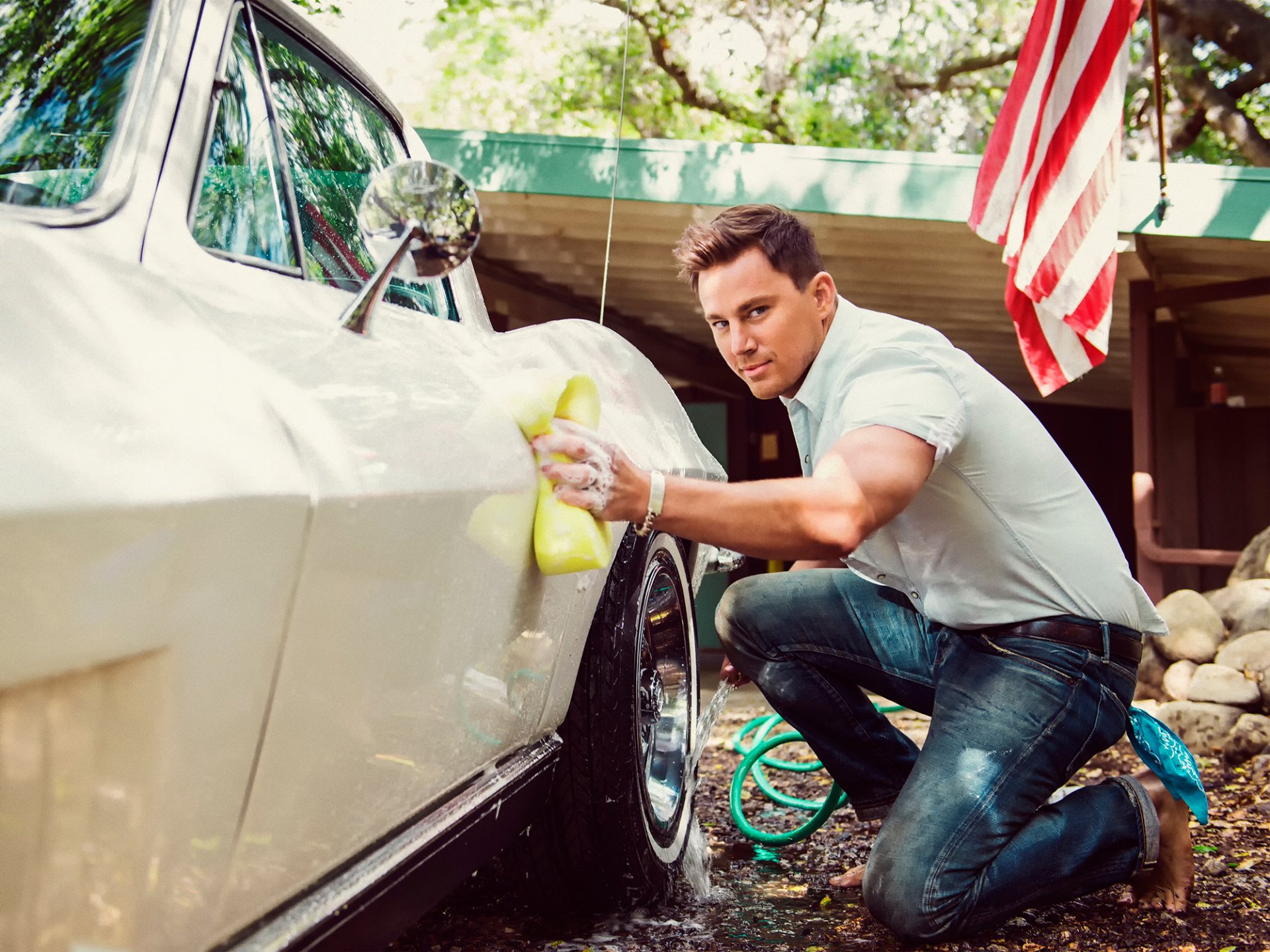 channing tatum séance photo magazine gq