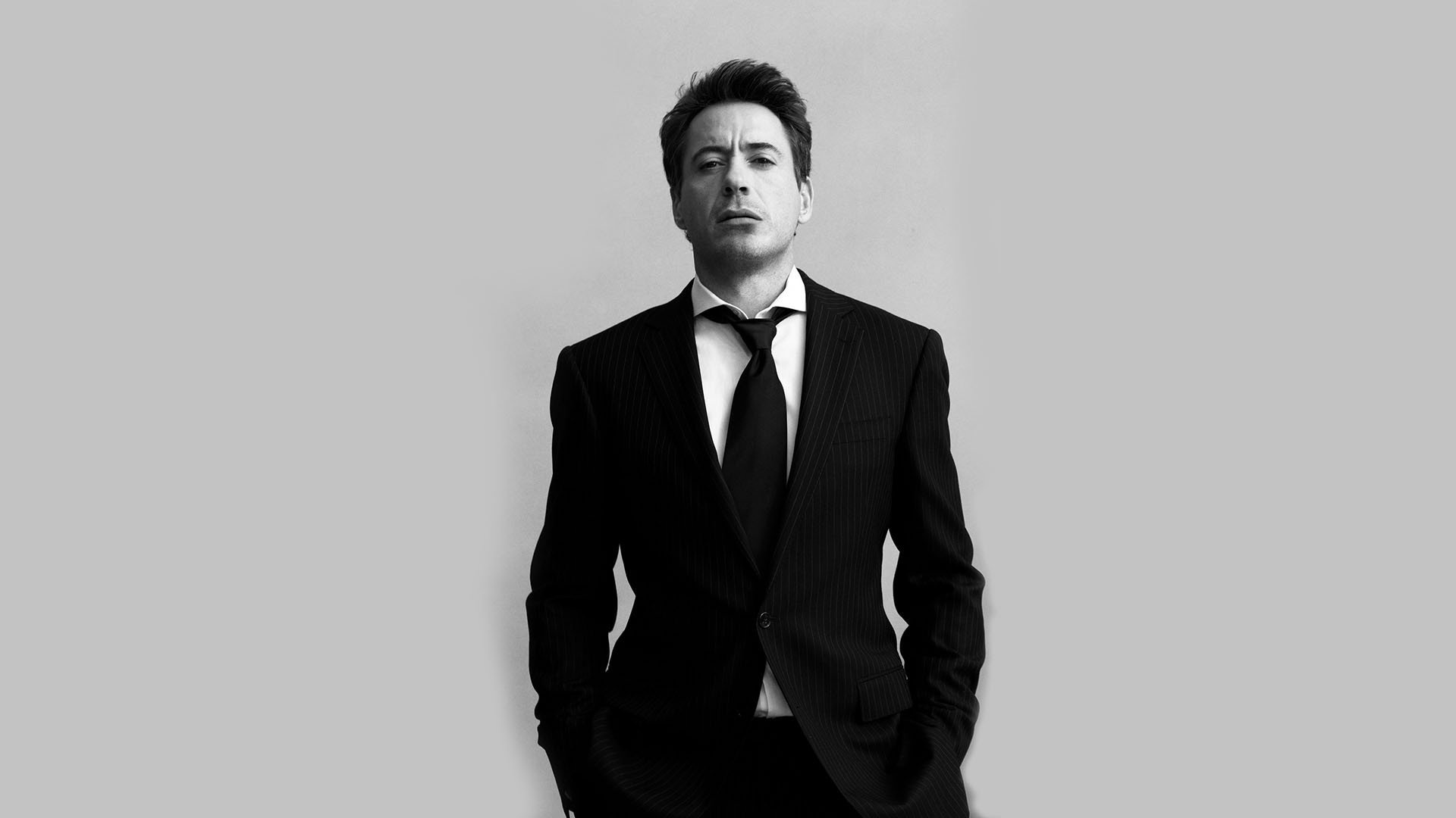 robert john downey jr. fondo mirada traje robert john downey jr.