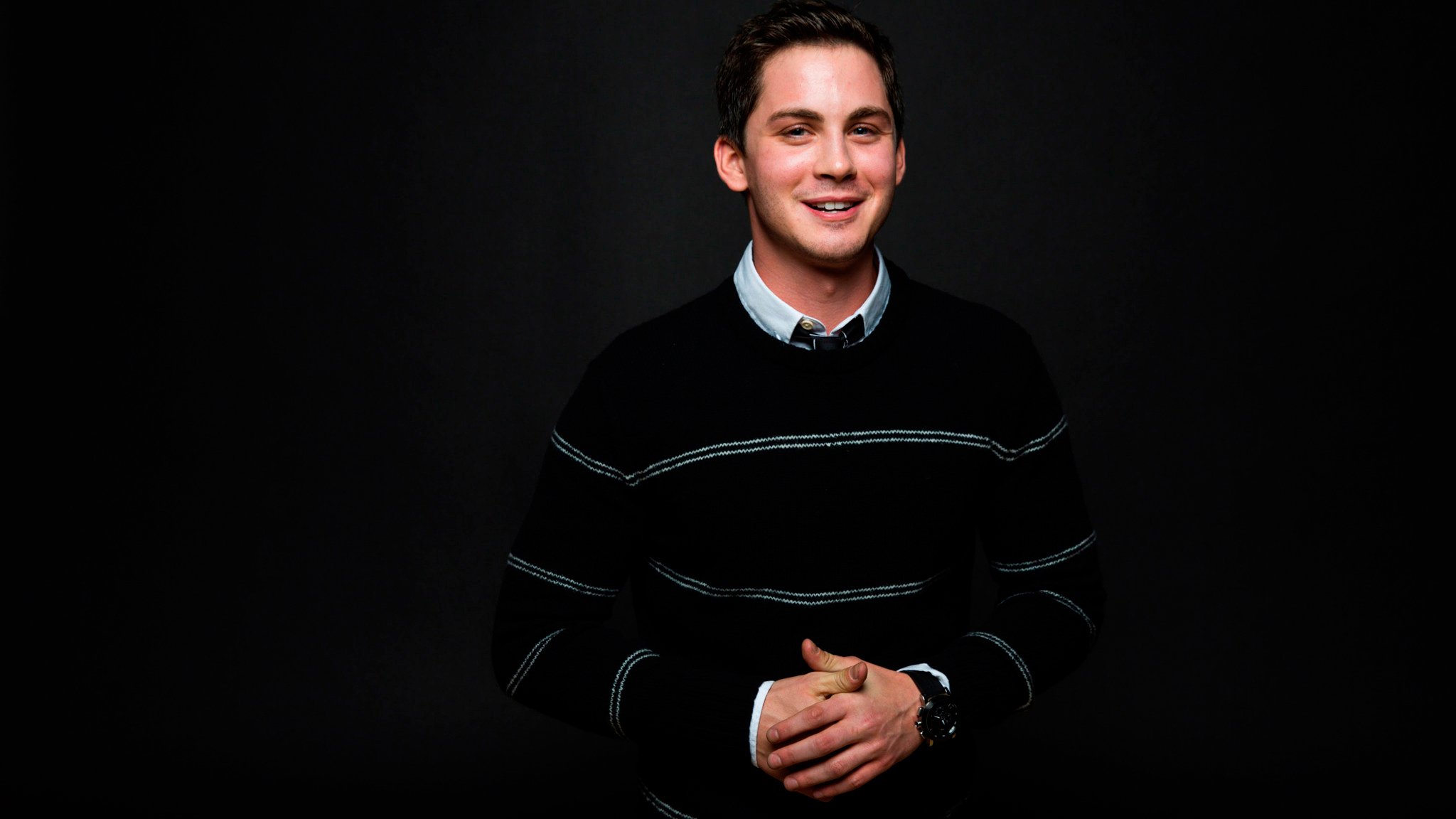 logan lerman servizio fotografico los angeles time