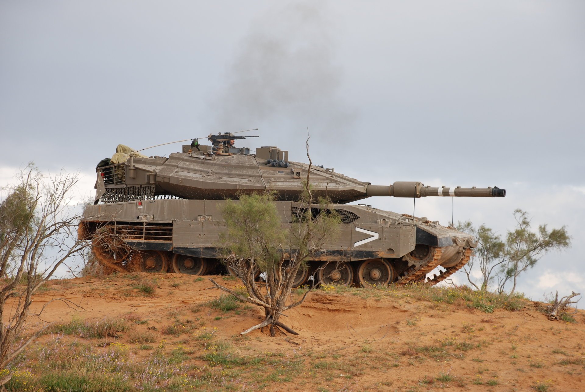 char de combat merkava mk4 israël principal